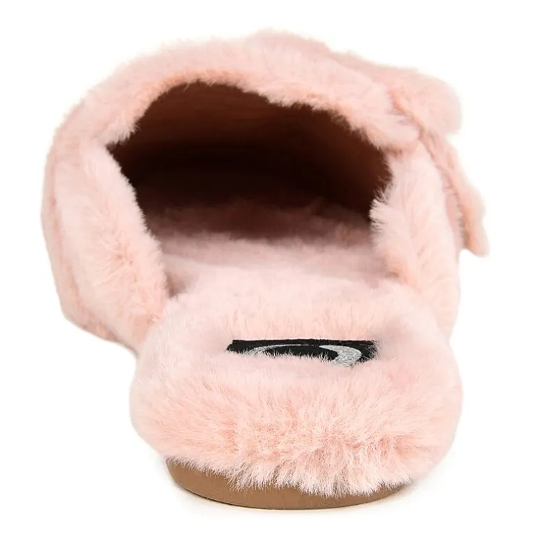 Journee Collection Eara Womens Slip-On Slippers