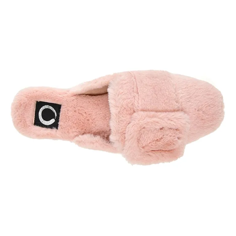 Journee Collection Eara Womens Slip-On Slippers