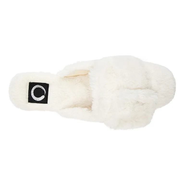 Journee Collection Eara Womens Slip-On Slippers