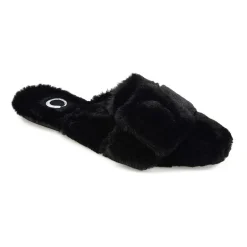 Journee Collection Eara Womens Slip-On Slippers