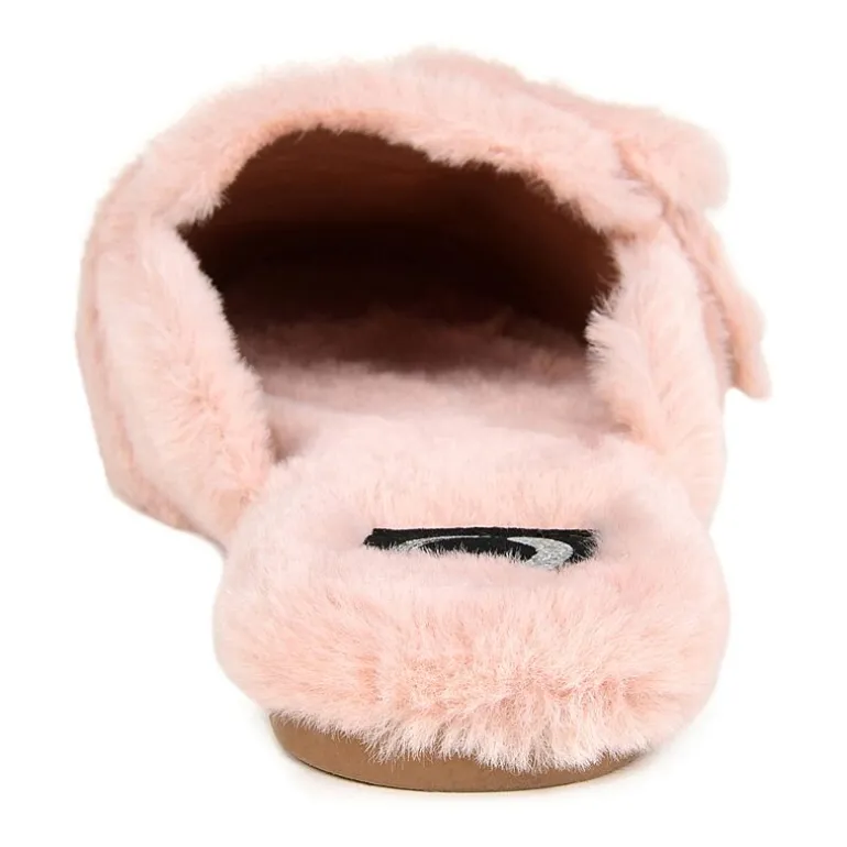 Journee Collection Eara Womens Slip-On Slippers