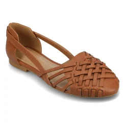 Journee Collection Ekko Womens Round Closed Toe Slip-On Shoe