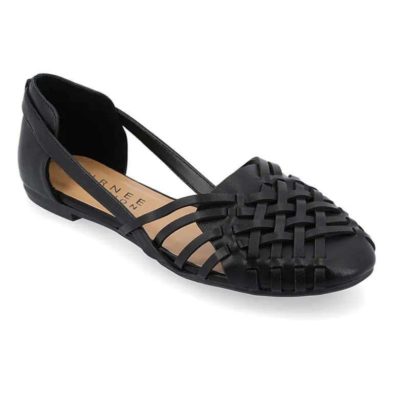 Journee Collection Ekko Womens Round Closed Toe Slip-On Shoe