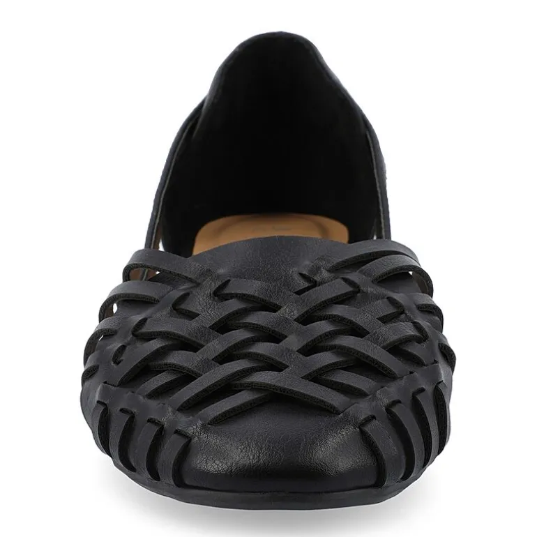 Journee Collection Ekko Womens Round Closed Toe Slip-On Shoe