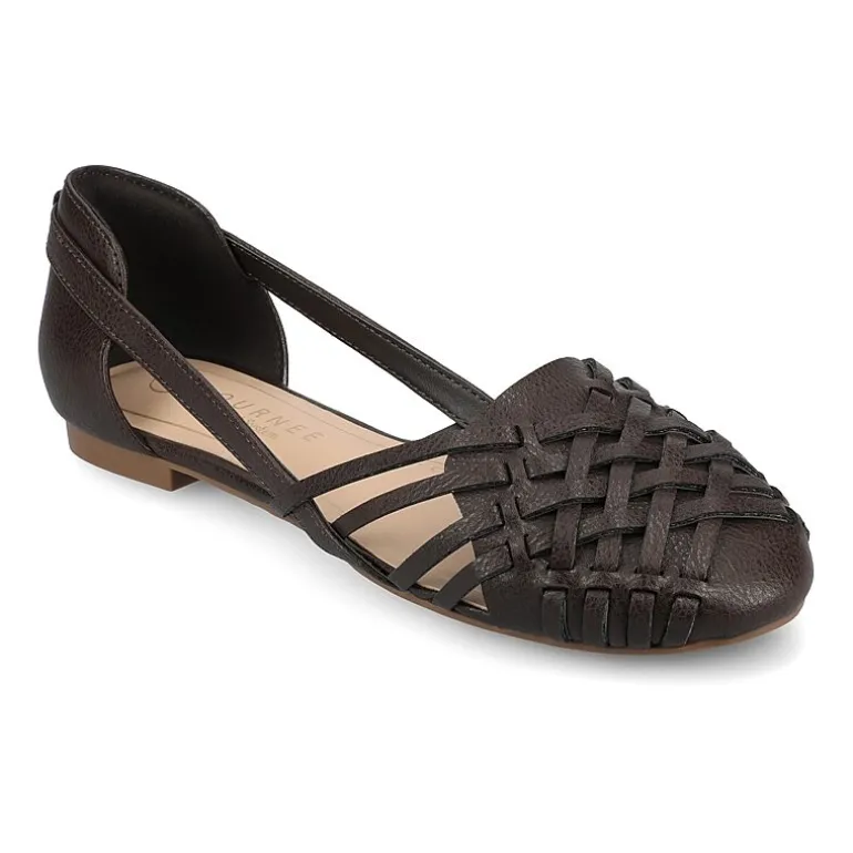 Journee Collection Ekko Womens Round Closed Toe Slip-On Shoe
