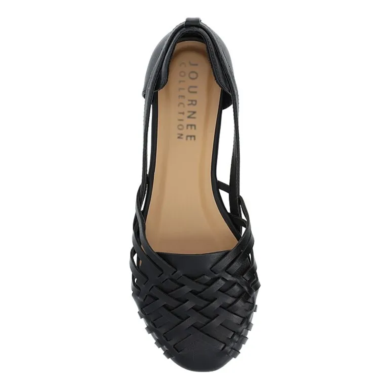 Journee Collection Ekko Womens Round Closed Toe Slip-On Shoe