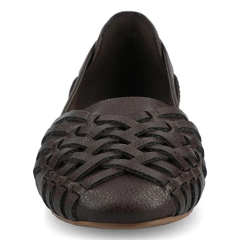Journee Collection Ekko Womens Round Closed Toe Slip-On Shoe