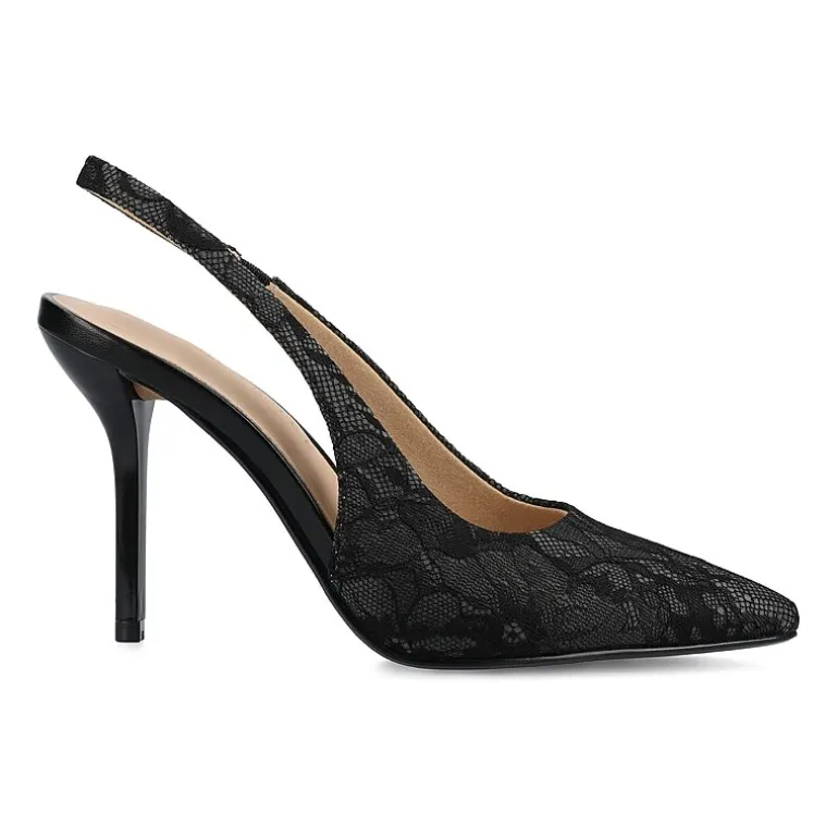 Journee Collection Elenney Womens Pointed Closed Toe Stiletto Heel Pumps