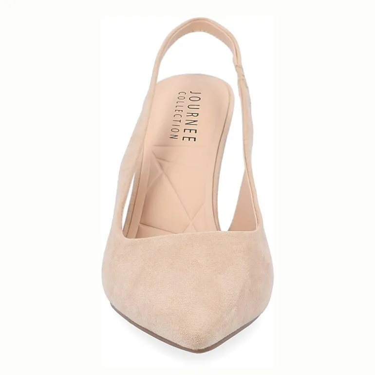 Journee Collection Elenney Womens Pointed Closed Toe Stiletto Heel Pumps