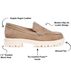 Journee Collection Erika Womens Pointed Loafers