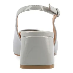 Journee Collection Everlee Womens Square Block Heel Pumps