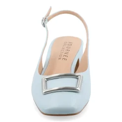 Journee Collection Everlee Womens Square Block Heel Pumps