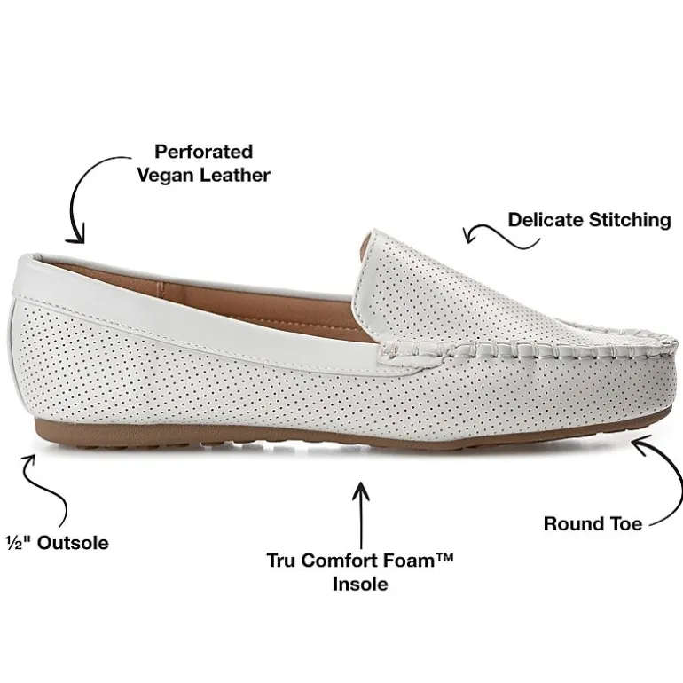 Journee Collection Halsey Womens Round Loafers