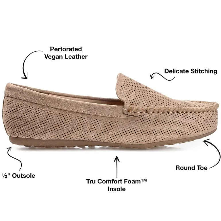Journee Collection Halsey Womens Round Loafers