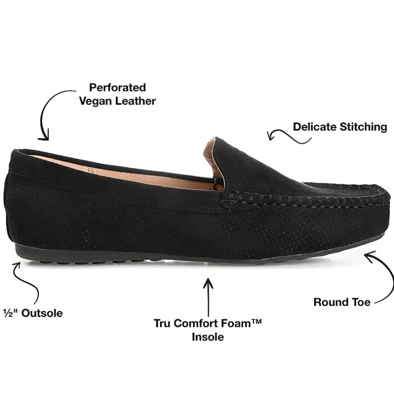 Journee Collection Halsey Womens Round Loafers