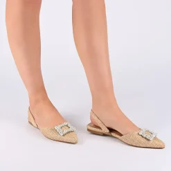 Journee Collection Hannae Womens Pointed Ballet Flats