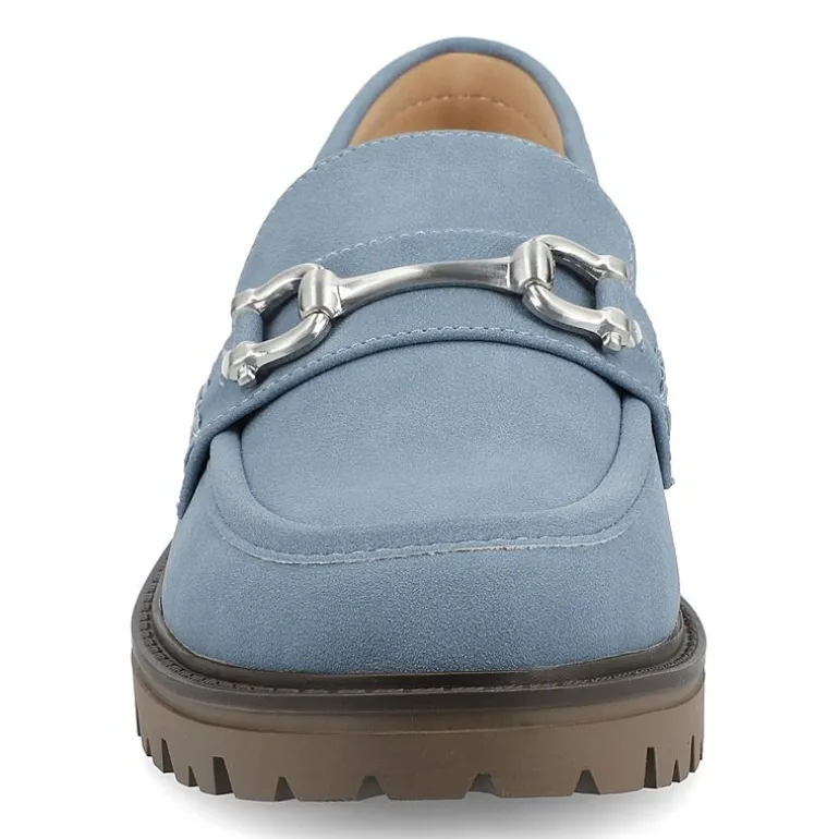 Journee Collection Jessamey Womens Moc Closed Toe Loafers