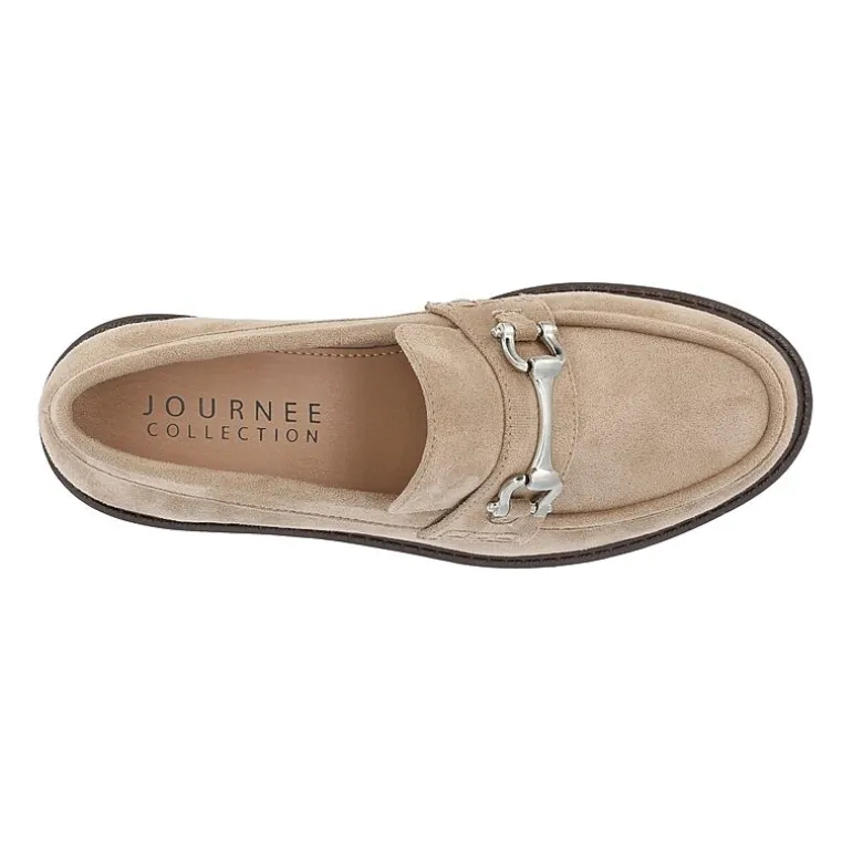 Journee Collection Jessamey Womens Moc Closed Toe Loafers