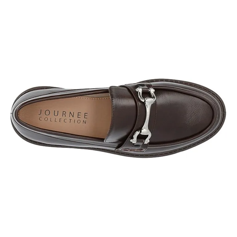 Journee Collection Jessamey Womens Moc Closed Toe Loafers