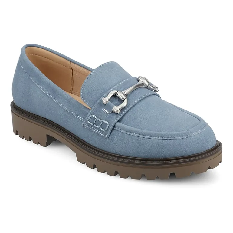 Journee Collection Jessamey Womens Moc Closed Toe Loafers