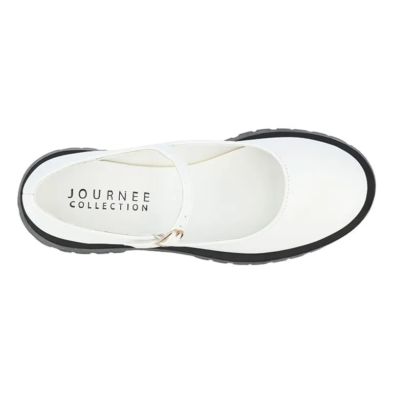 Journee Collection Kamie Womens Round Closed Toe Mary Jane Shoes