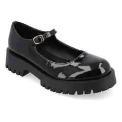 Journee Collection Kamie Womens Round Closed Toe Mary Jane Shoes