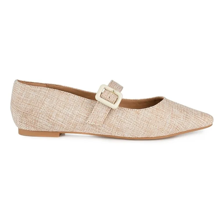 Journee Collection Karissa Womens Round Closed Toe Ballet Flats