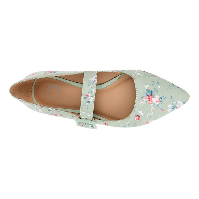 Journee Collection Karissa Womens Round Closed Toe Ballet Flats