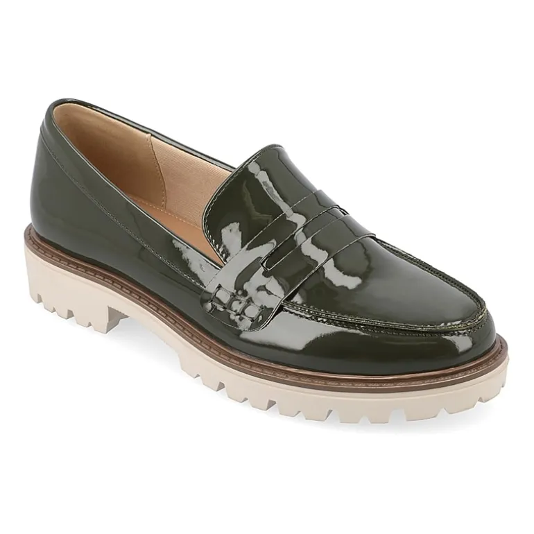 Journee Collection Kenly Womens Moc Closed Toe Loafers