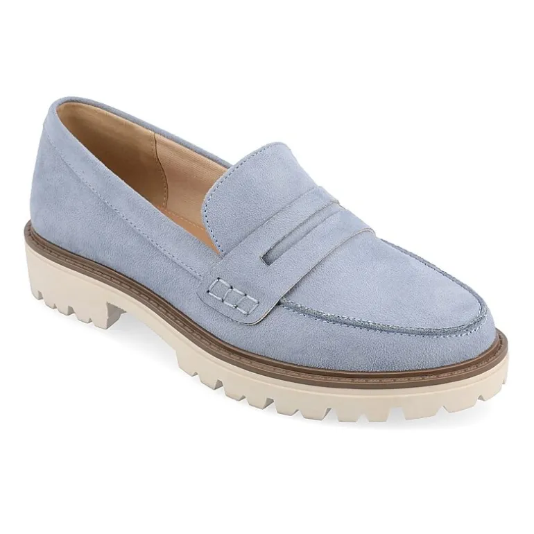 Journee Collection Kenly Womens Moc Closed Toe Loafers