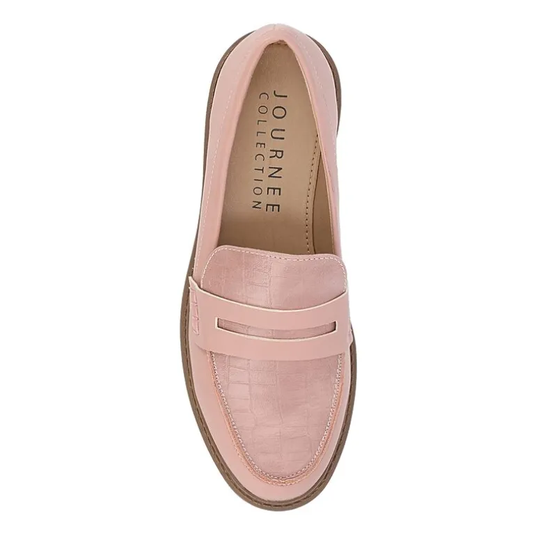Journee Collection Kenly Womens Moc Closed Toe Loafers
