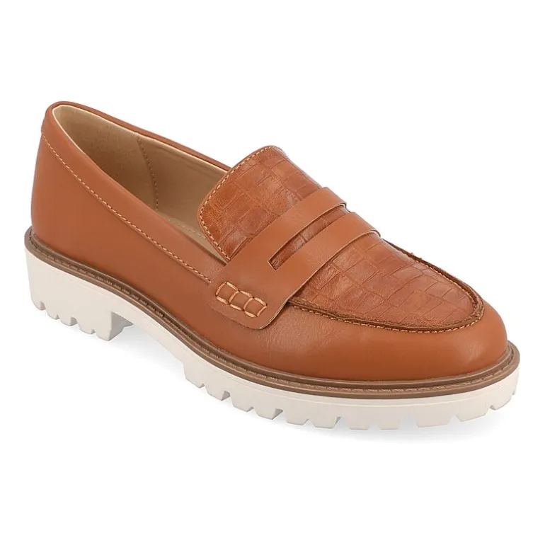 Journee Collection Kenly Womens Moc Closed Toe Loafers