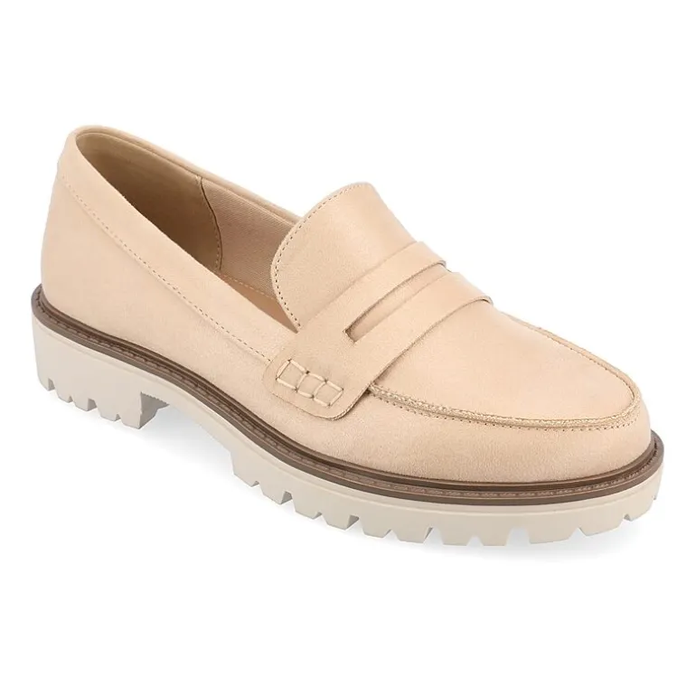 Journee Collection Kenly Womens Moc Closed Toe Loafers