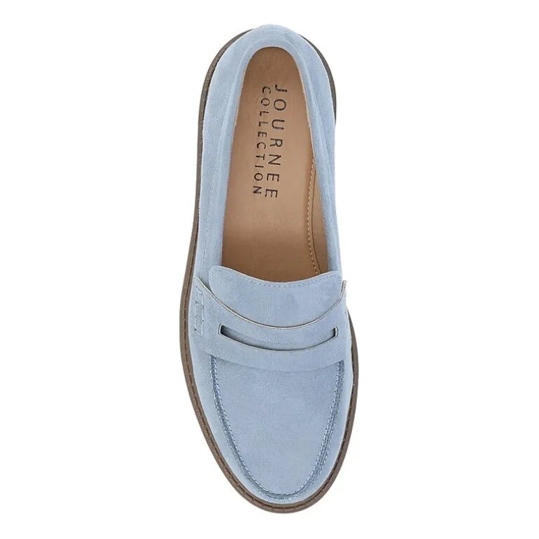 Journee Collection Kenly Womens Moc Closed Toe Loafers