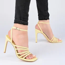 Journee Collection Louella Womens Round Open Toe Stiletto Heel Pumps