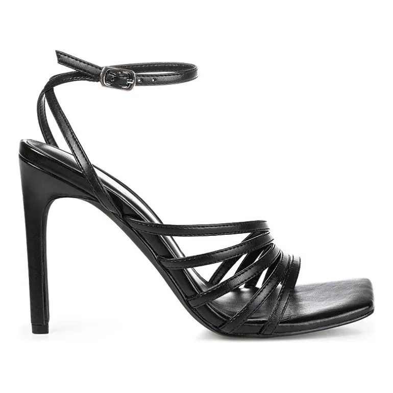 Journee Collection Louella Womens Round Open Toe Stiletto Heel Pumps