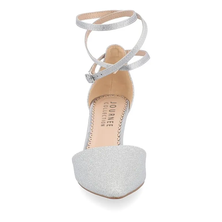 Journee Collection Luela Womens Pointed Closed Toe Stiletto Heel Pumps