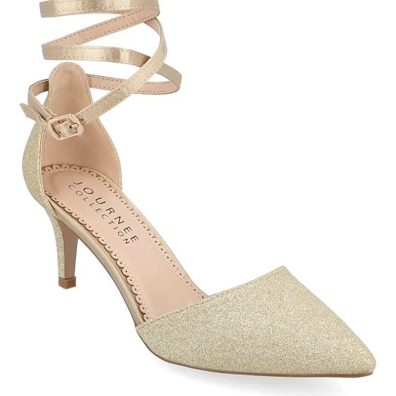 Journee Collection Luela Womens Pointed Closed Toe Stiletto Heel Pumps