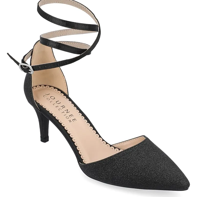 Journee Collection Luela Womens Pointed Closed Toe Stiletto Heel Pumps