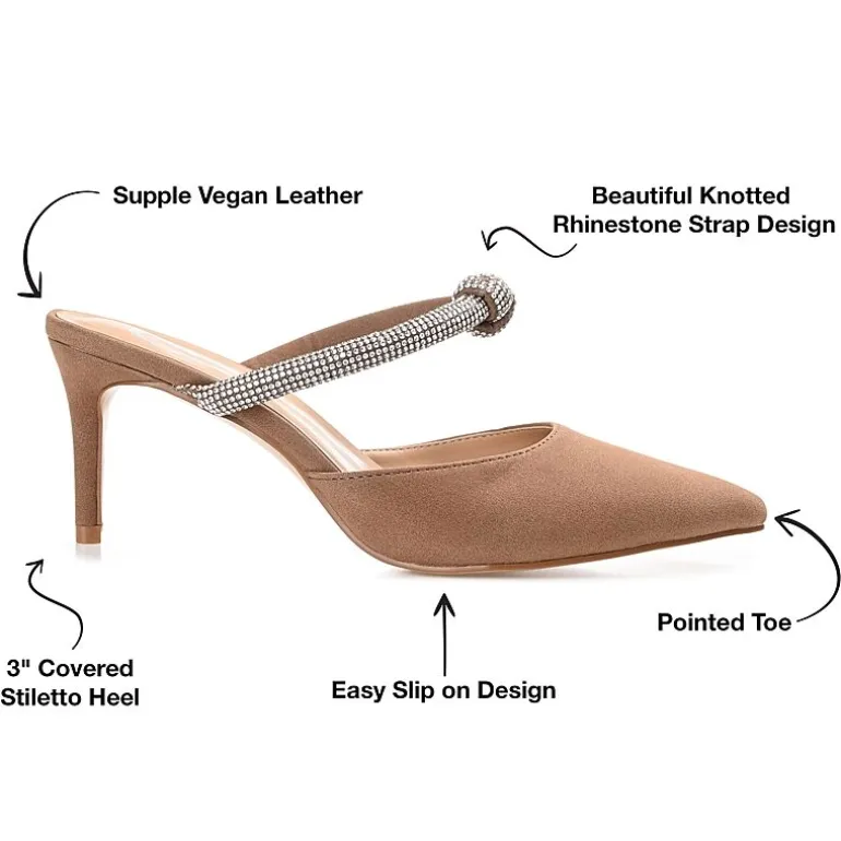 Journee Collection Lunna Womens Pointed Closed Toe Stiletto Heel Pumps