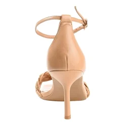 Journee Collection Mabella Womens Round Open Toe Stiletto Heel Pumps