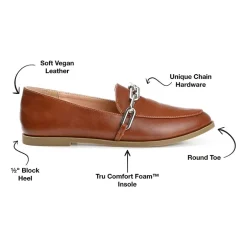 Journee Collection Madison Womens Moc Closed Toe Loafers