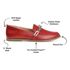 Journee Collection Madison Womens Moc Closed Toe Loafers