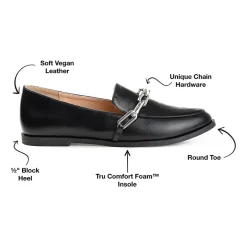 Journee Collection Madison Womens Moc Closed Toe Loafers