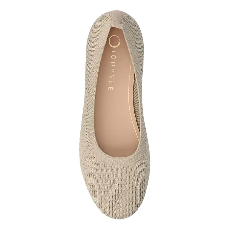 Journee Collection Maryann Womens Round Closed Toe Ballet Flats