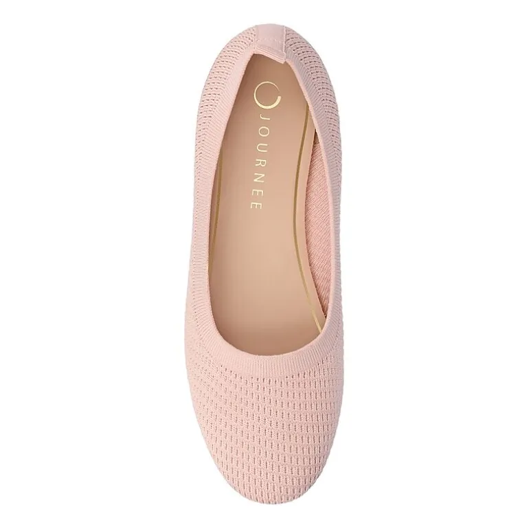 Journee Collection Maryann Womens Round Closed Toe Ballet Flats
