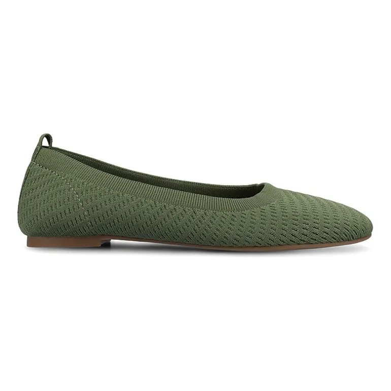 Journee Collection Maryann Womens Round Closed Toe Ballet Flats