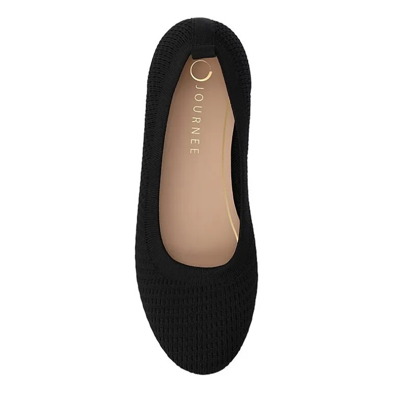 Journee Collection Maryann Womens Round Closed Toe Ballet Flats