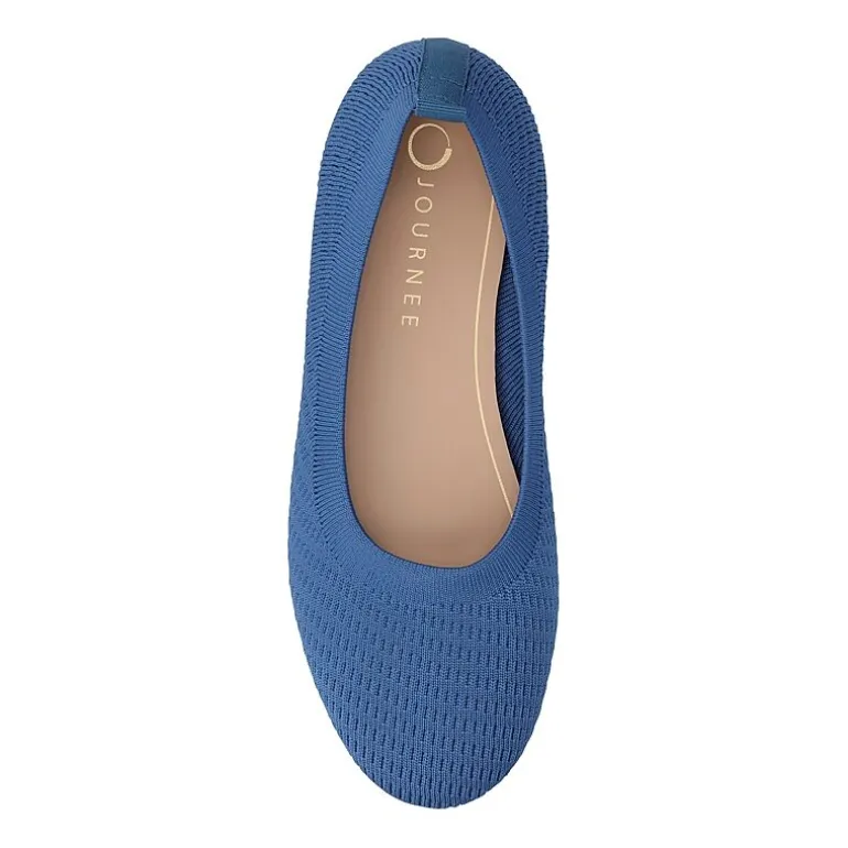 Journee Collection Maryann Womens Round Closed Toe Ballet Flats