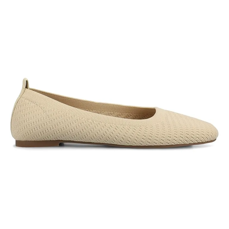 Journee Collection Maryann Womens Round Closed Toe Ballet Flats